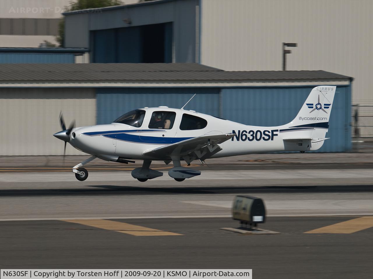 N630SF, 2007 Cirrus SR20 C/N 1812, N630SF arriving on RWY 21