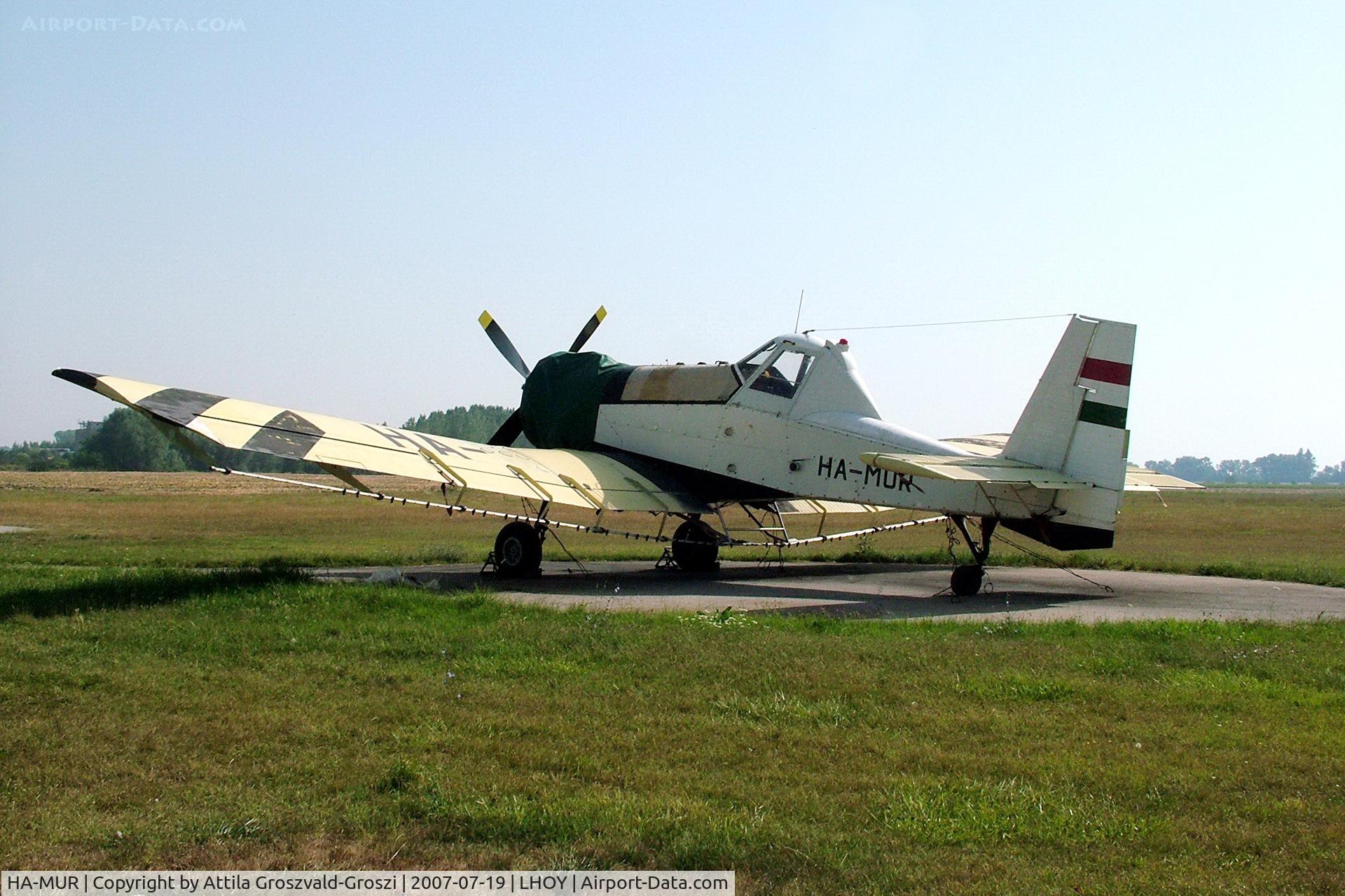 HA-MUR, 1983 PZL-Mielec M-18 Dromader C/N 1Z011-10, Öcsény Airport - Hungary