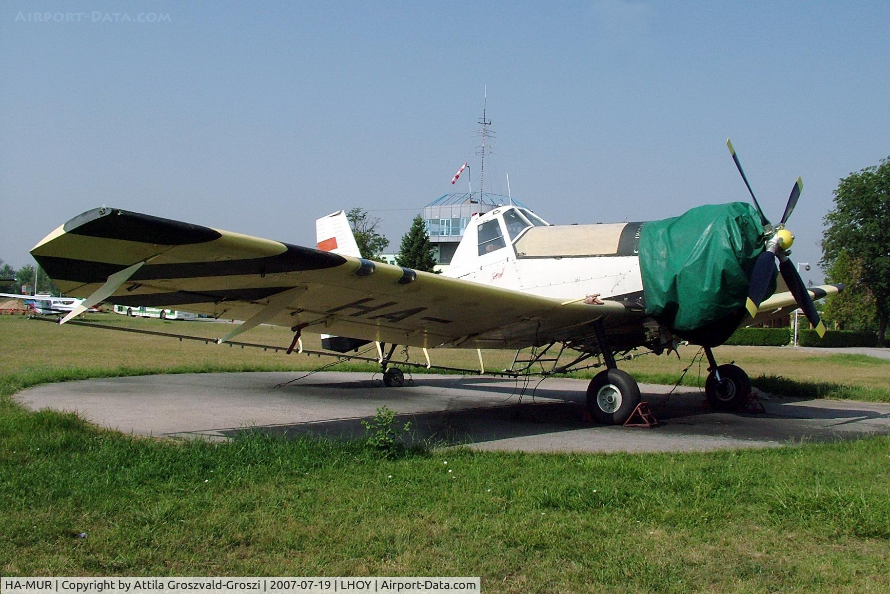 HA-MUR, 1983 PZL-Mielec M-18 Dromader C/N 1Z011-10, Öcsény Airport - Hungary