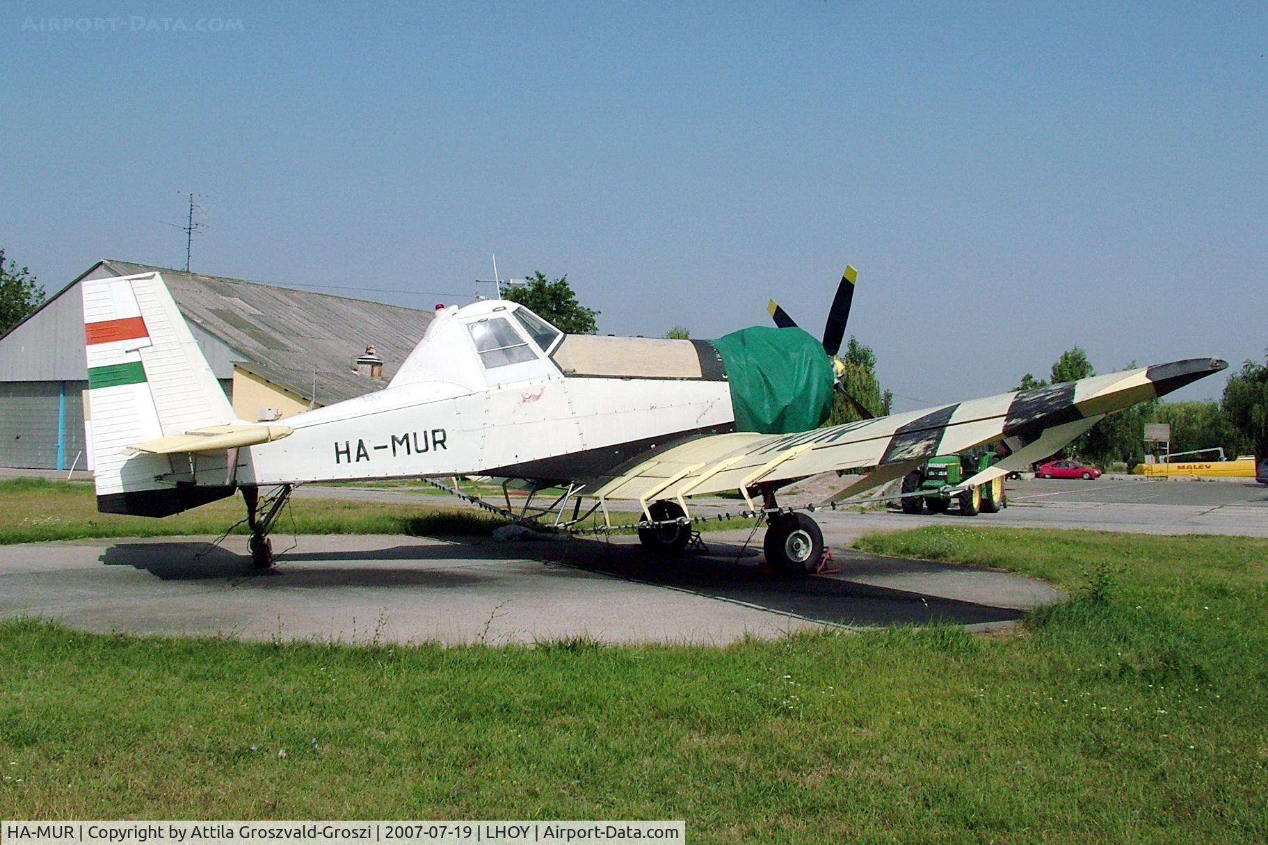 HA-MUR, 1983 PZL-Mielec M-18 Dromader C/N 1Z011-10, Öcsény Airport - Hungary
