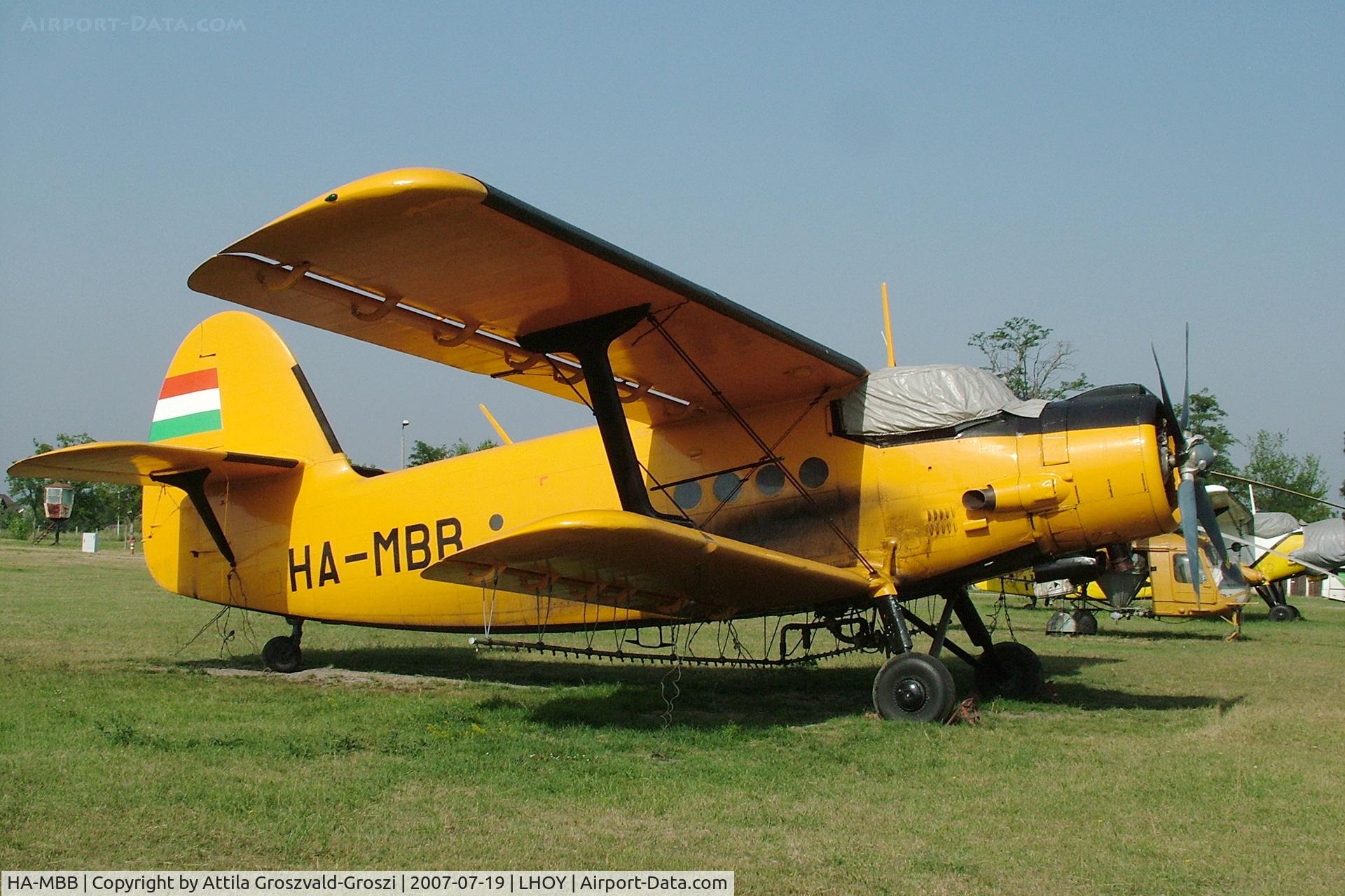 HA-MBB, 1975 Antonov An-2R C/N 1G161-07, Öcsény Airport - Hungary