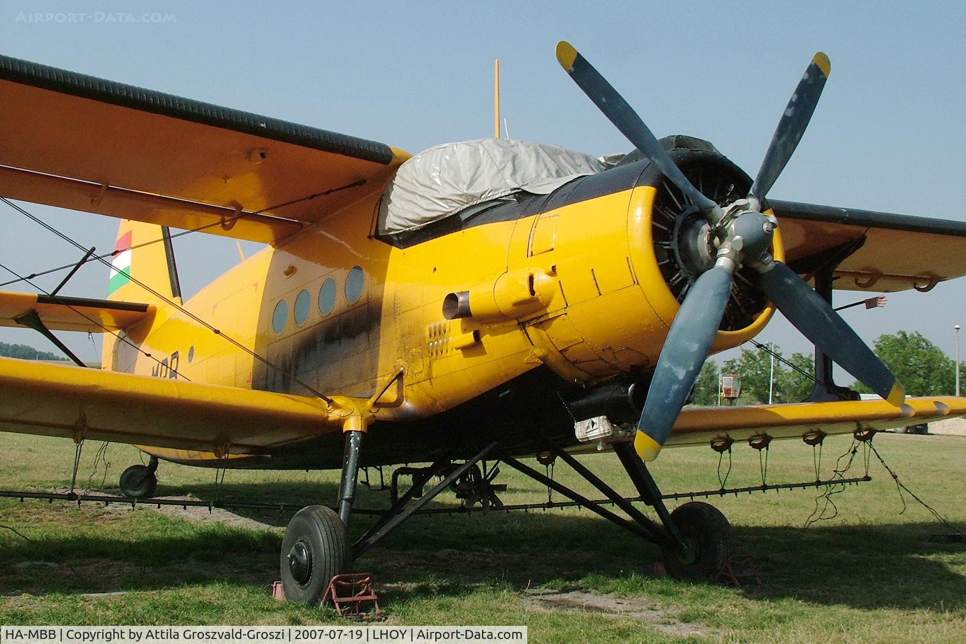 HA-MBB, 1975 Antonov An-2R C/N 1G161-07, Öcsény Airport - Hungary