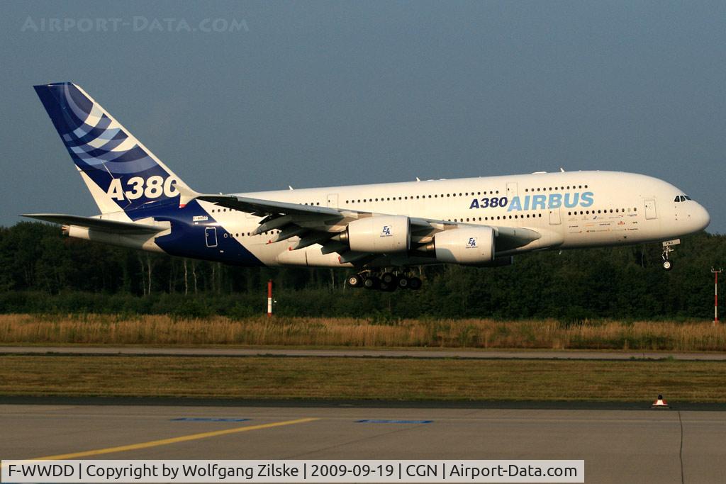 F-WWDD, 2005 Airbus A380-861 C/N 004, visitor