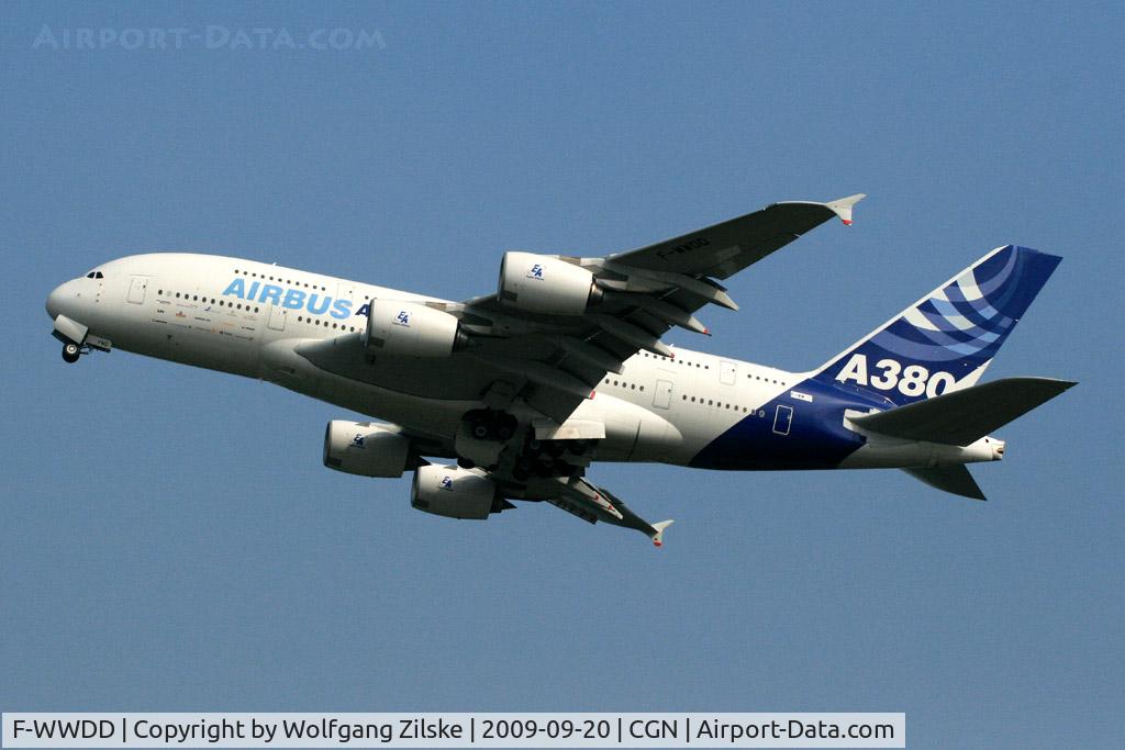 F-WWDD, 2005 Airbus A380-861 C/N 004, visitor