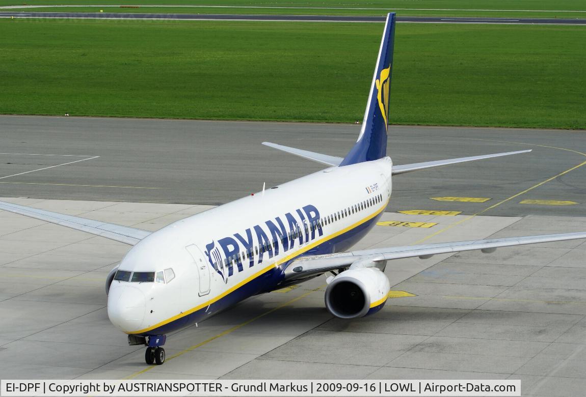 EI-DPF, 2007 Boeing 737-8AS C/N 33606, Ryanair