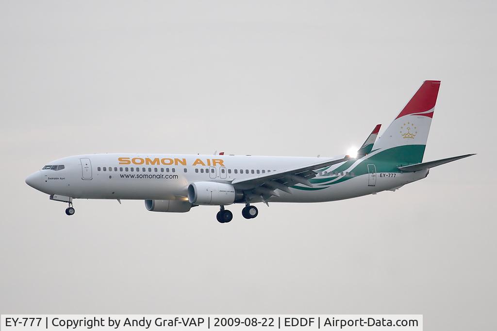 EY-777, 2009 Boeing 737-8GJ C/N 34960, Somon Air 737-800