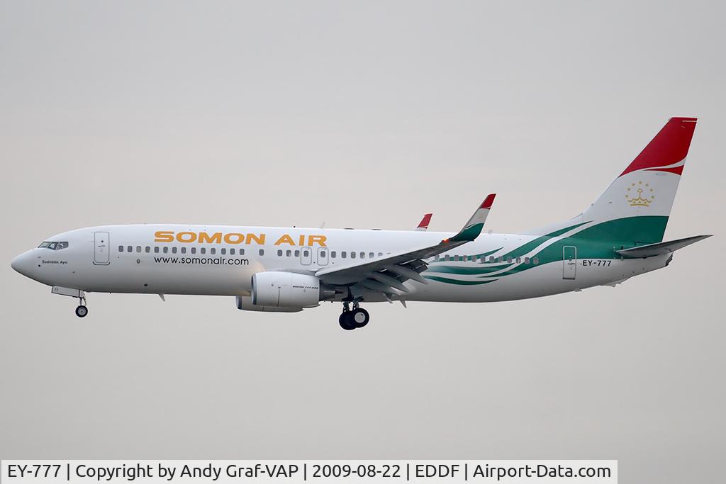 EY-777, 2009 Boeing 737-8GJ C/N 34960, Somon Air 737-800