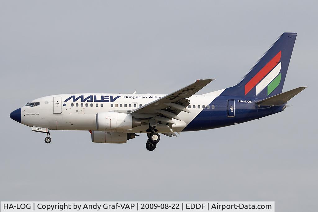 HA-LOG, 2004 Boeing 737-6Q8 C/N 28261, Malev 737-600