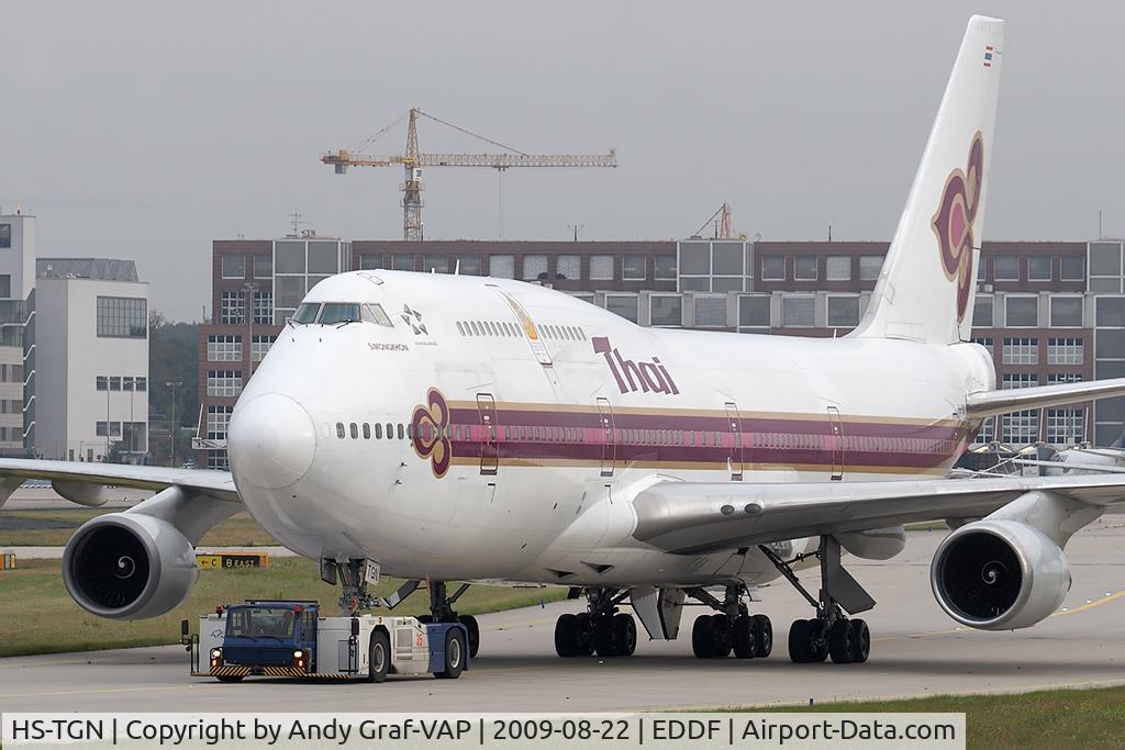 HS-TGN, 1992 Boeing 747-4D7 C/N 26615, Thai International 747-400
