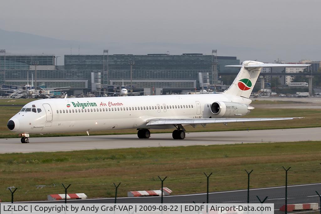 LZ-LDC, 1986 McDonnell Douglas MD-82 (DC-9-82) C/N 49217, Bulgarian Air Charter MD80