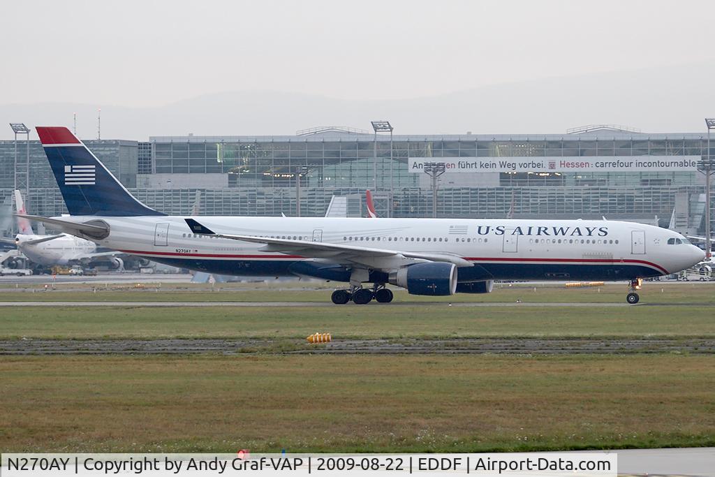N270AY, 2000 Airbus A330-323 C/N 315, US Airways A330-300