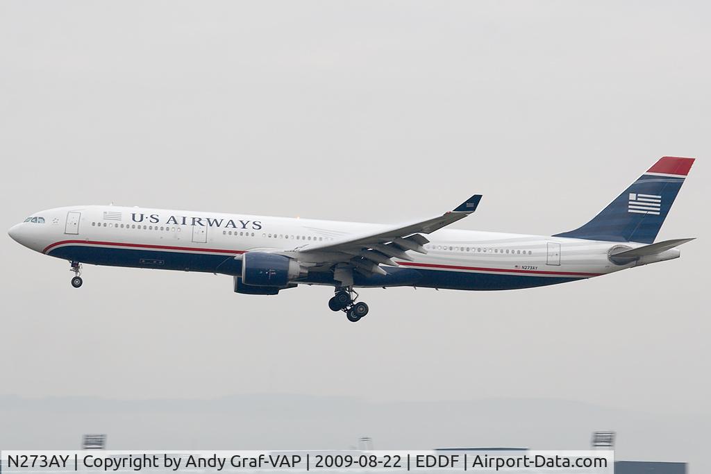 N273AY, 2000 Airbus A330-323 C/N 337, US Airways A330-300