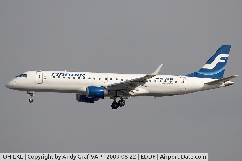 OH-LKL, 2007 Embraer 190LR (ERJ-190-100LR) C/N 19000153, Finnair EMB190