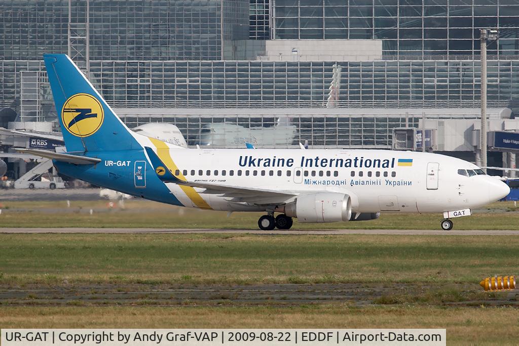 UR-GAT, 1993 Boeing 737-528 C/N 25237, Ukraine International 737-500