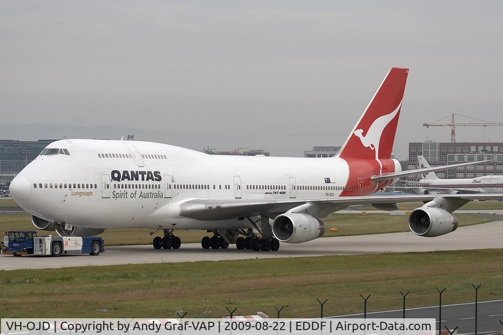 VH-OJD, 1989 Boeing 747-438 C/N 24481, Qantas 747-400