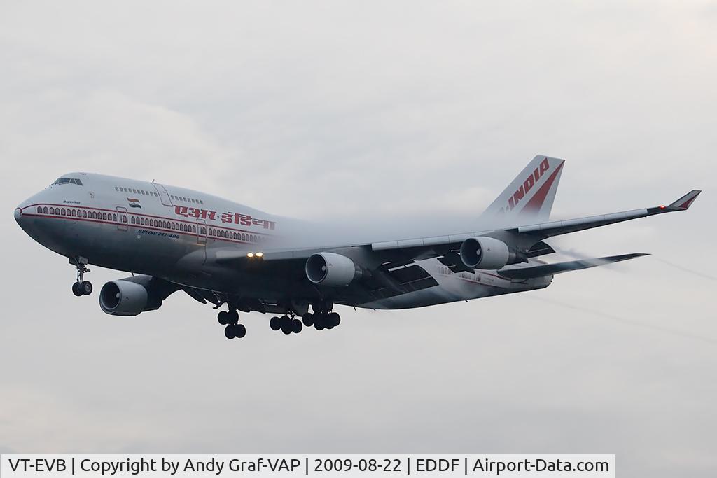 VT-EVB, 1996 Boeing 747-437 C/N 28095, Air India 747-400
