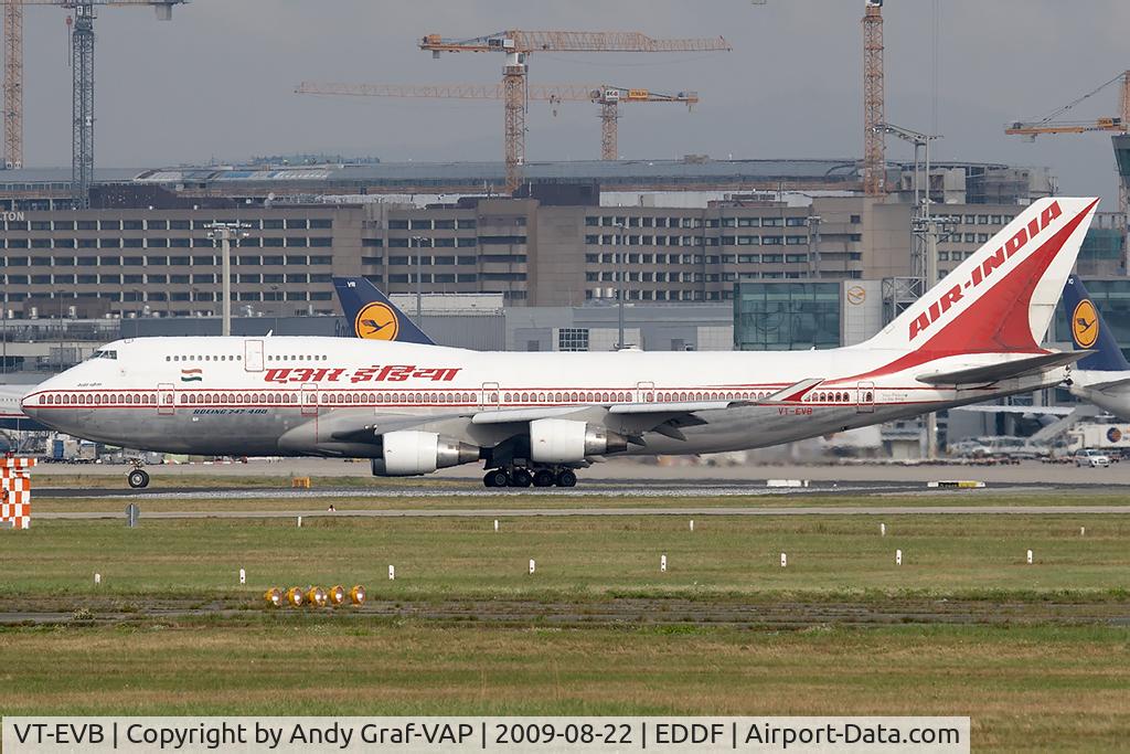 VT-EVB, 1996 Boeing 747-437 C/N 28095, Air India 747-400