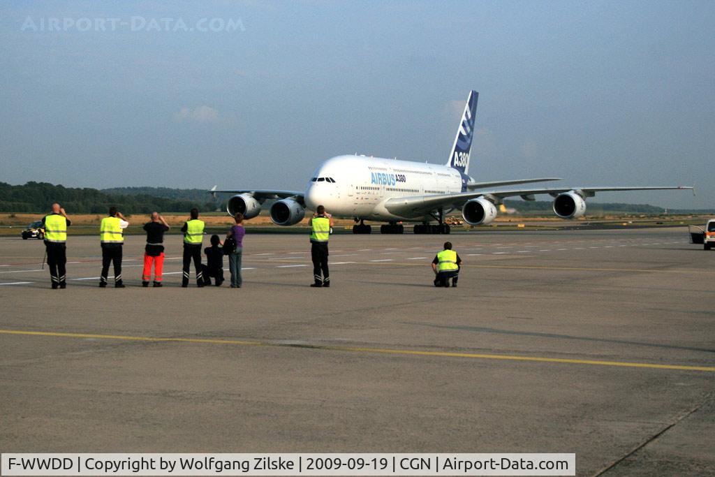 F-WWDD, 2005 Airbus A380-861 C/N 004, visitor