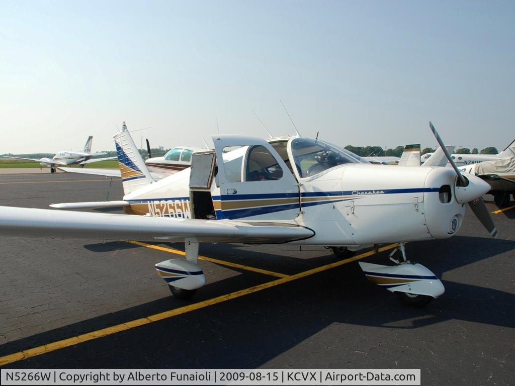 N5266W, 1962 Piper PA-28-160 Cherokee C/N 28-312, PA28-160 in Charlevoix, MI