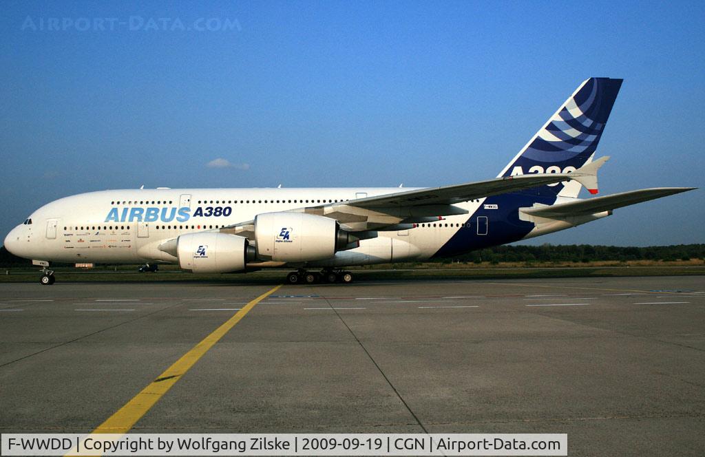 F-WWDD, 2005 Airbus A380-861 C/N 004, visitor