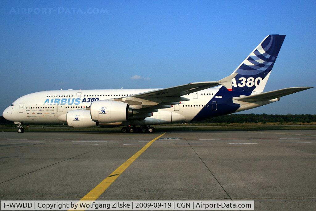 F-WWDD, 2005 Airbus A380-861 C/N 004, visitor