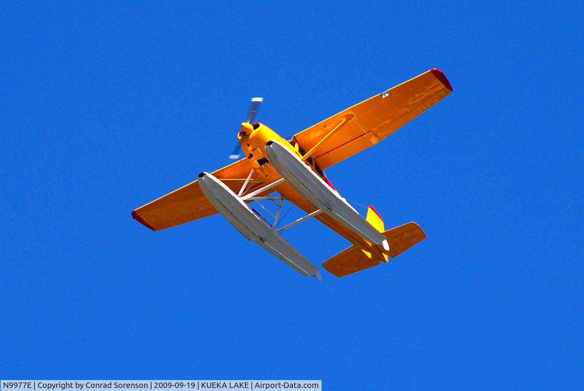 N9977E, 1958 Cessna 182A Skylane C/N 34853, Parade of Seaplanes at Seaplane Homecoming in Hammondsport NY