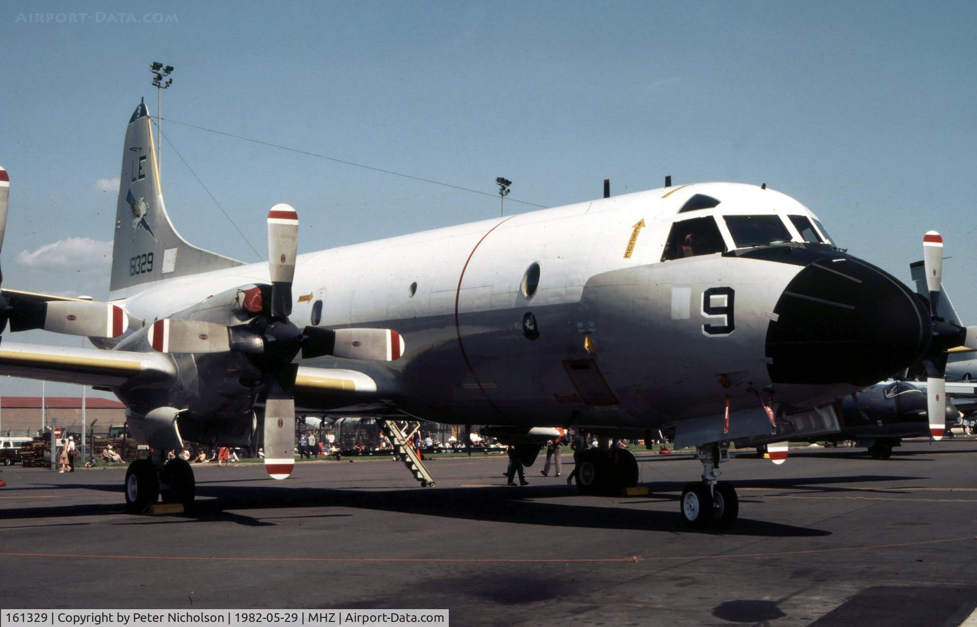 161329, Lockheed P-3C Orion C/N 285A-5726, P-3C Orion of Patrol Squadron VP-11 at the 1982 Mildenhall Air Fete.