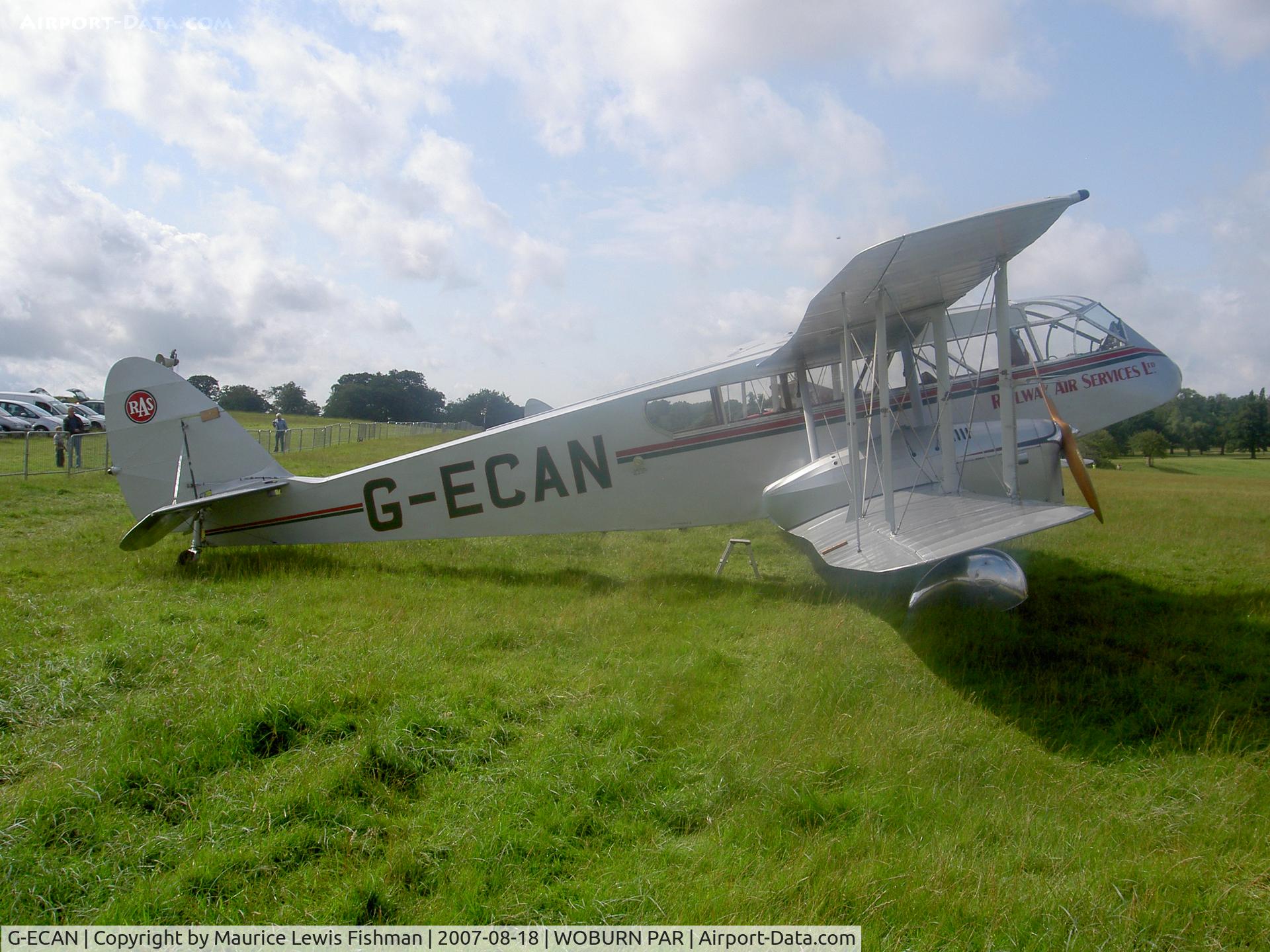 G-ECAN, 1943 De Havilland Australia DH-84 Dragon 3 C/N DHA2048, 1943 De Havilland DH84 Dragon