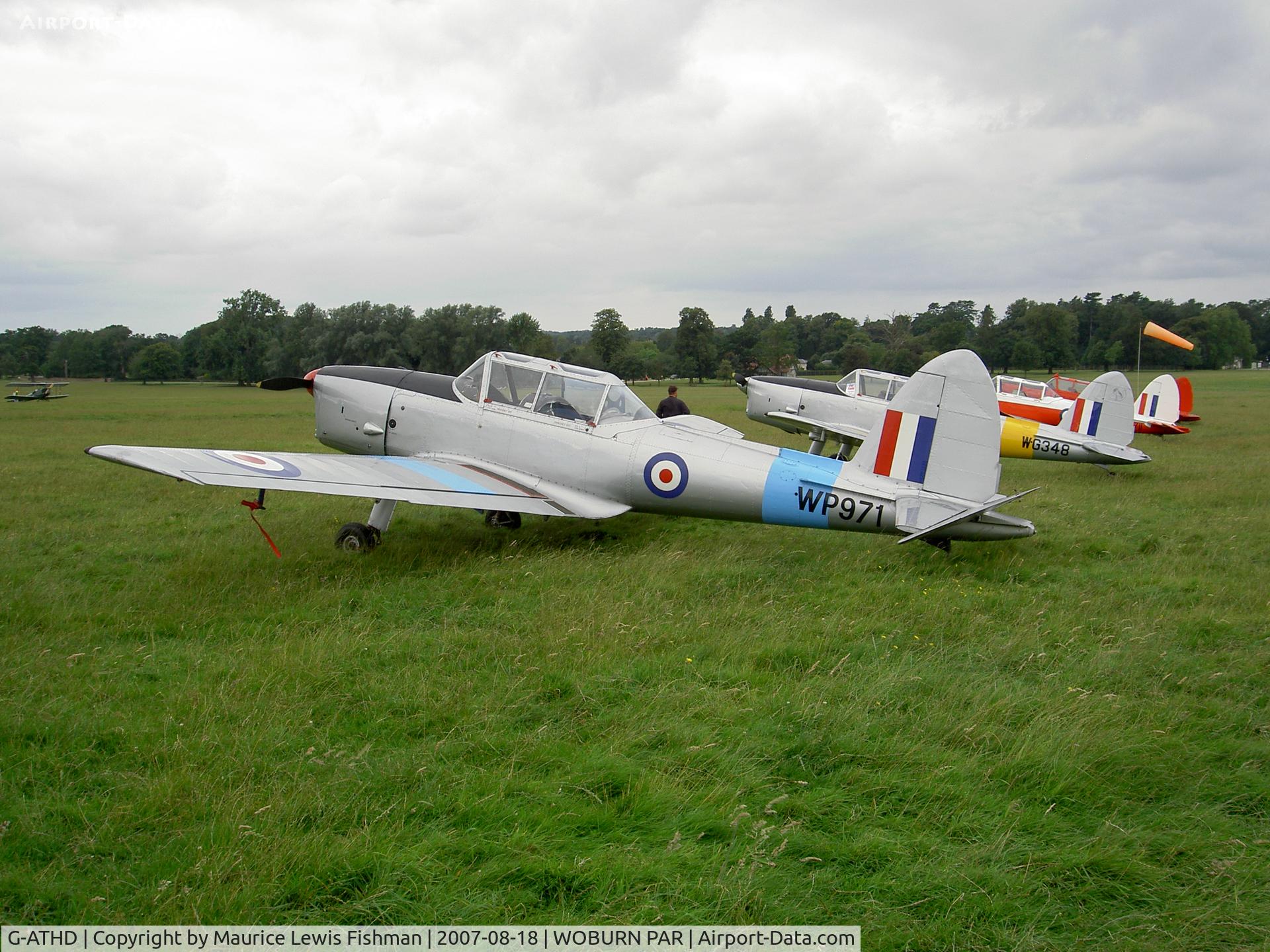 G-ATHD, 1953 De Havilland DHC-1 Chipmunk T.10 C/N C1/0837, 1953 De Havilland DCH-1 Chipmunk WP-971