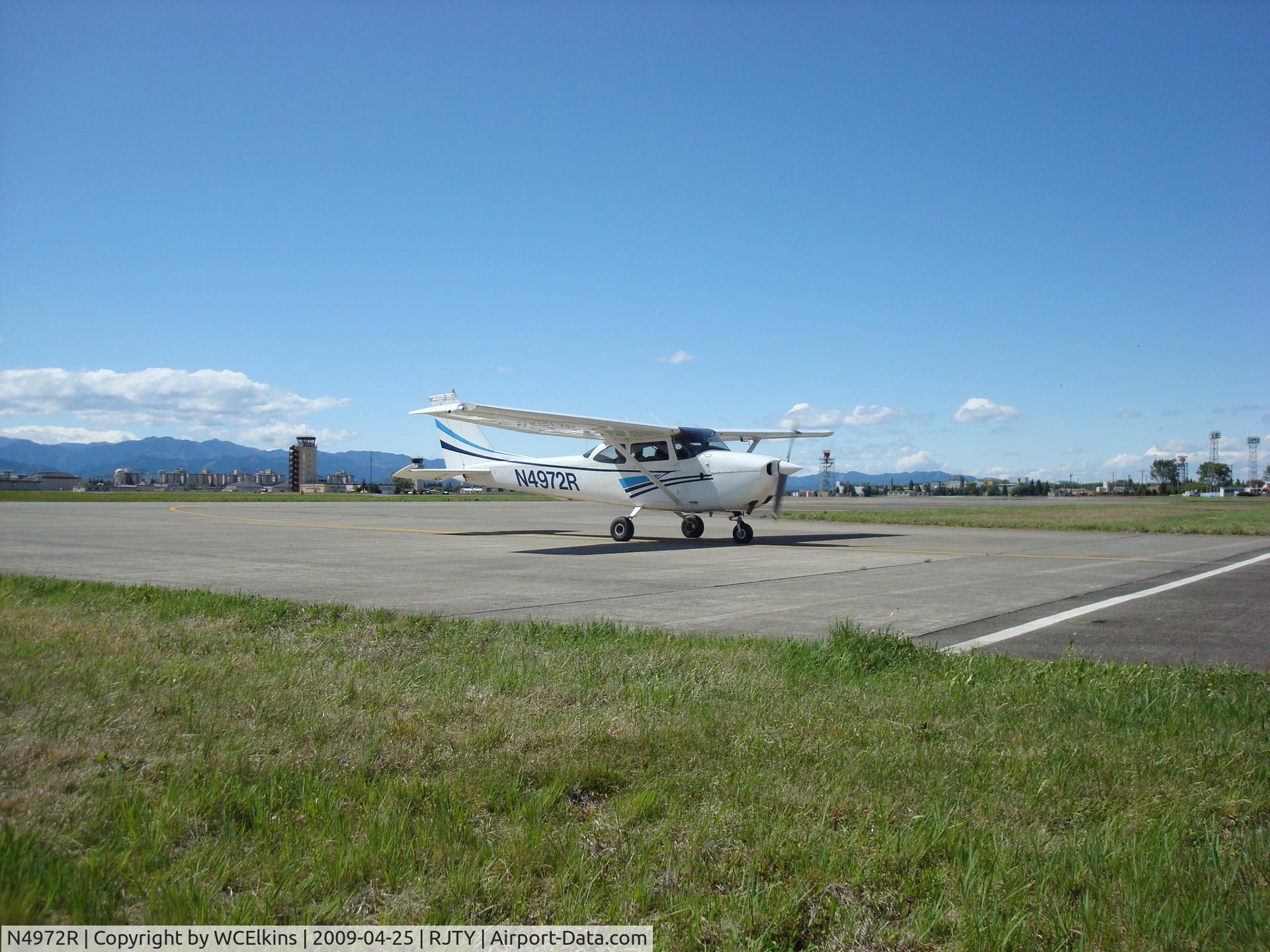 N4972R, 1967 Cessna 172H C/N 17256326, Taxi Home after a nice day inflight