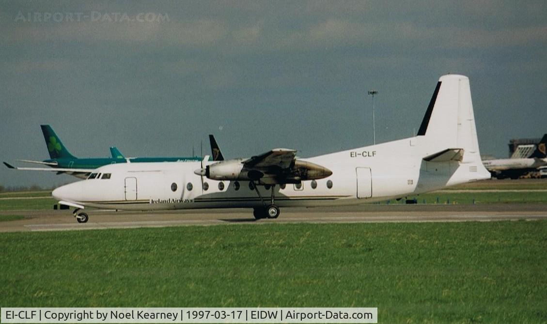 EI-CLF, 1966 Fairchild Hiller FH-227E C/N 505, Fairchild FH-227 Friendship c/n 505 - Ireland Airways (1991- 2001)