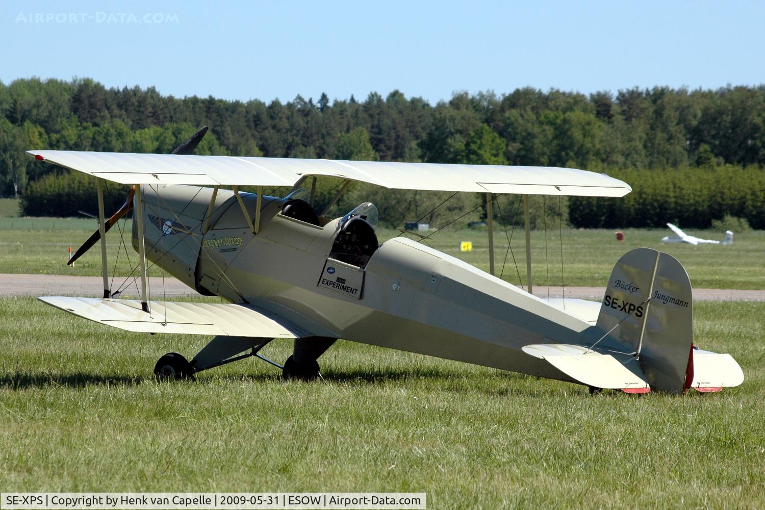 SE-XPS, 1995 Tatra T-131PA Jungmann C/N 04-1004, Jungmann at Västerås Hässlö airport, Sweden