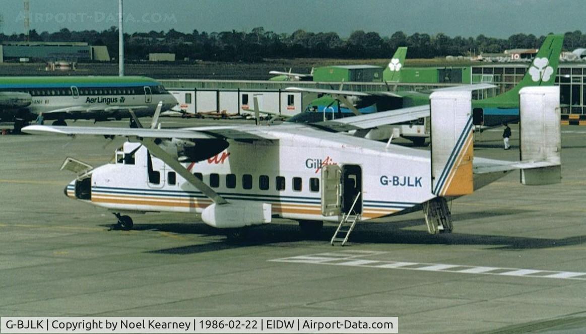 G-BJLK, 1981 Short 330-100 C/N SH.3078, Operated by Gill Air
