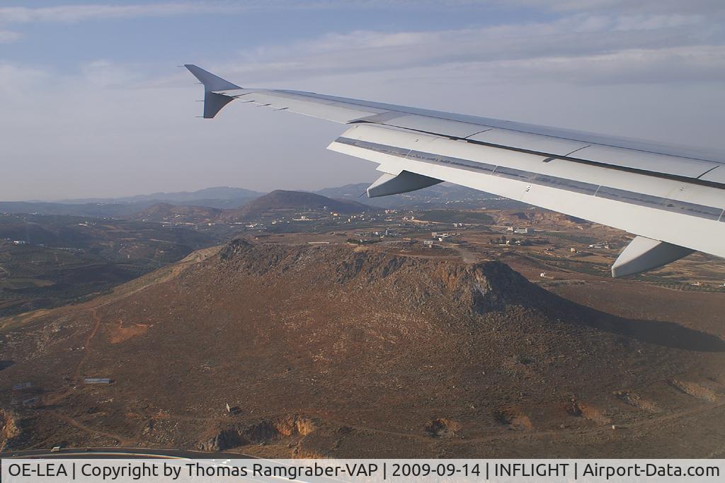 OE-LEA, 2005 Airbus A320-214 C/N 2529, FlyNiki Airbus A320 inflight VIE-HER
