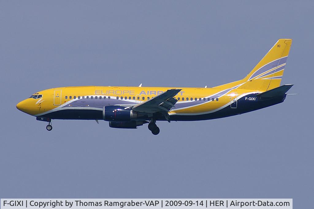F-GIXI, 1987 Boeing 737-348F C/N 23809, Europe Airpost Boeing 737-300