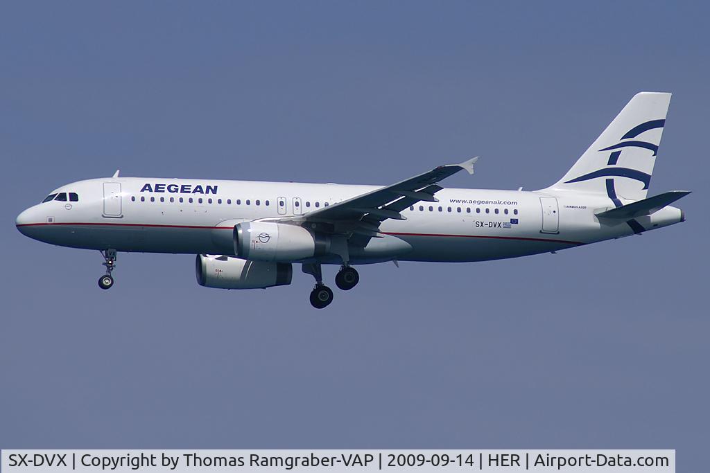SX-DVX, 2009 Airbus A320-232 C/N 3829, Aegean Airlines Airbus A320