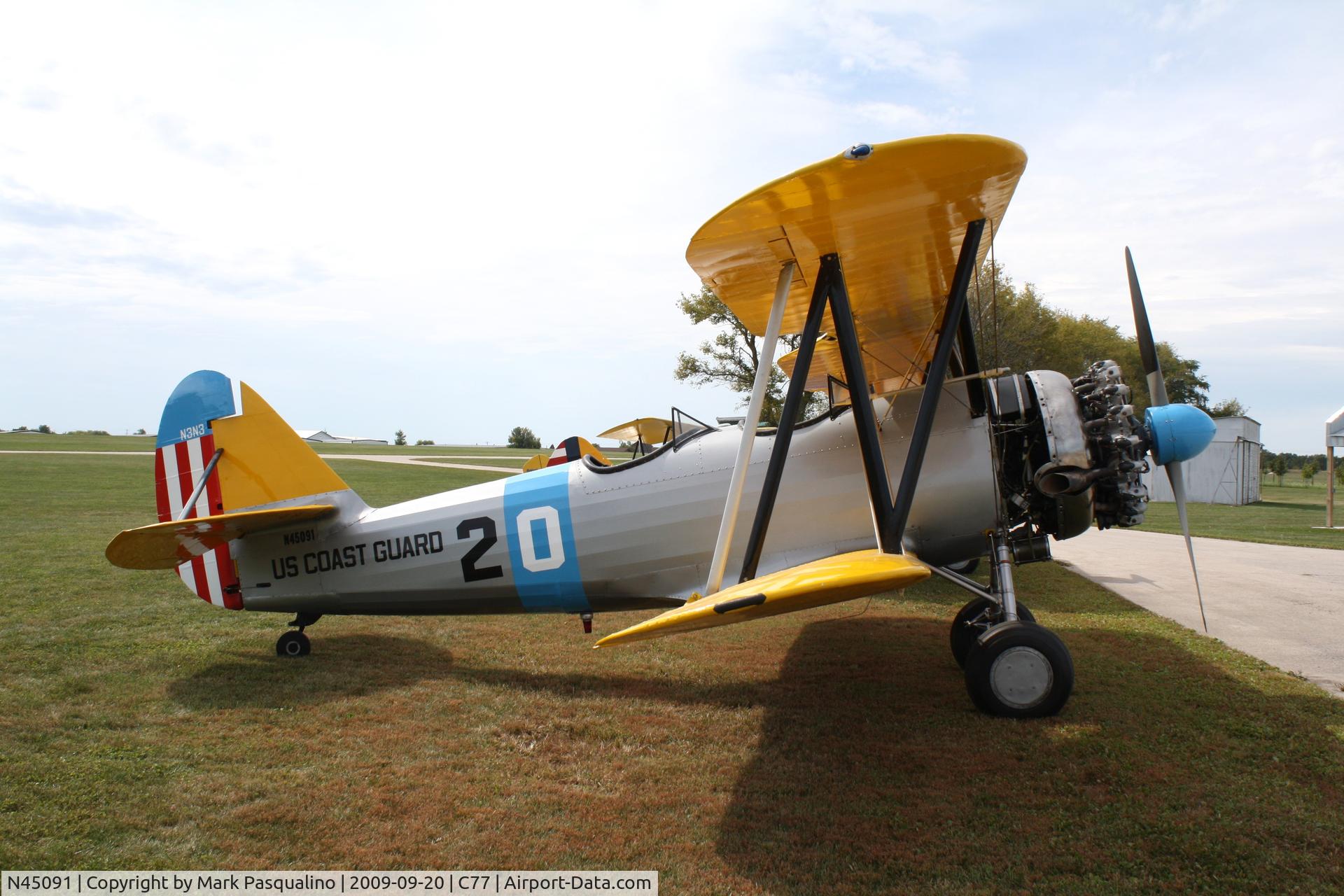 N45091, 1940 Naval Aircraft Factory N3N-3 C/N 4420, N3N-3