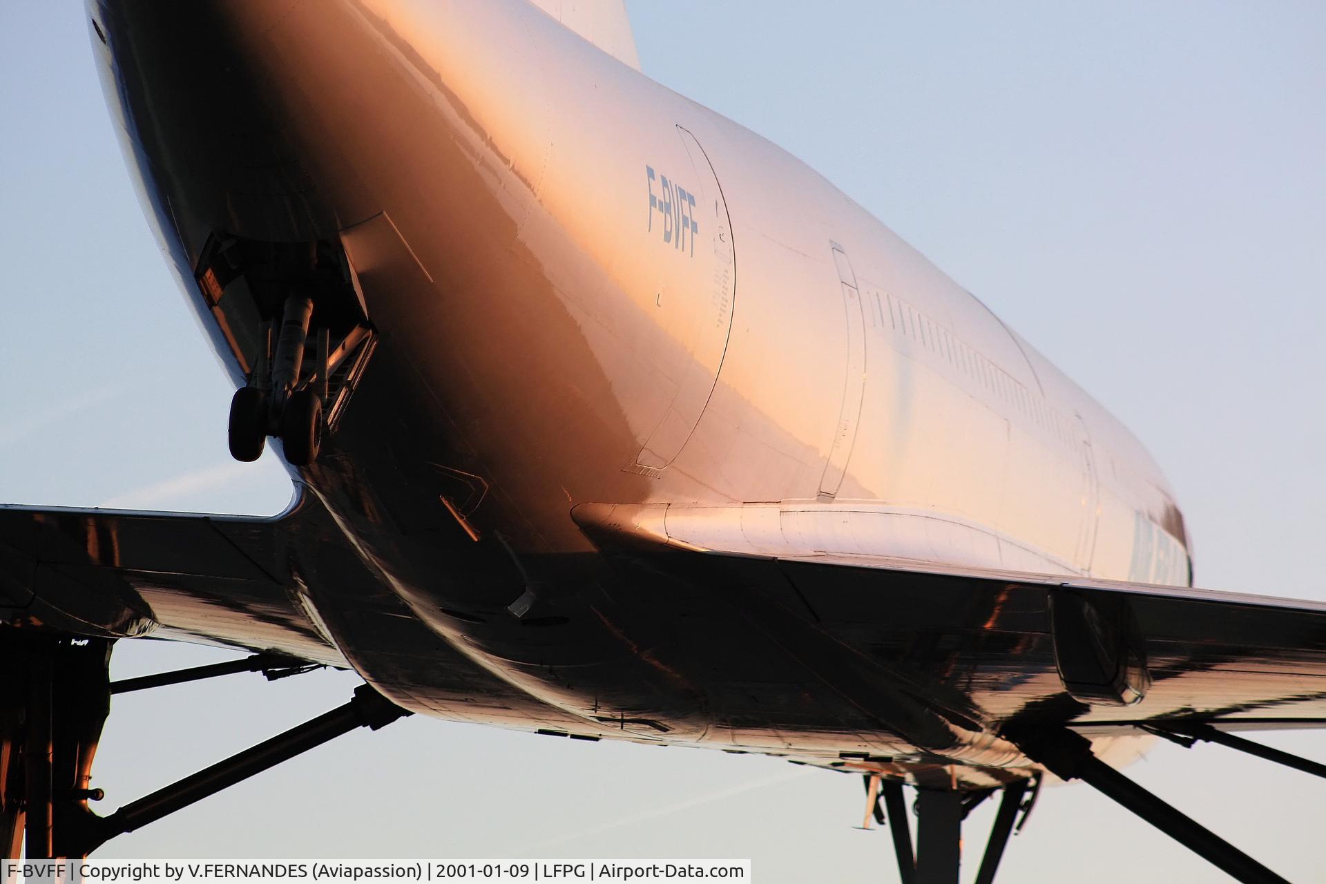 F-BVFF, 1978 Aerospatiale-BAC Concorde 101 C/N 15, golden aircraft