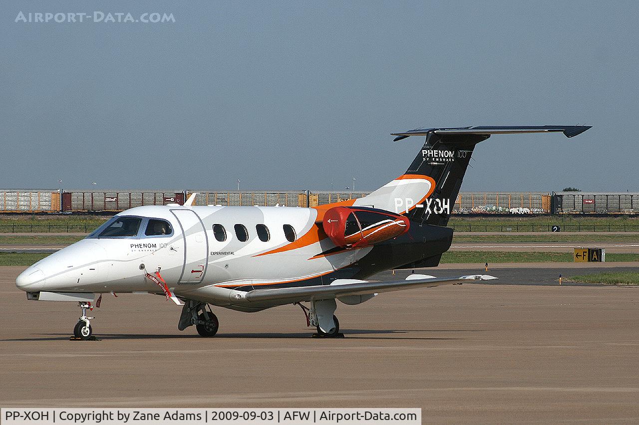 PP-XOH, 2008 Embraer EMB-500 Phenom 100 C/N 50000003, Embraer Phenom 100 demonstrator at Alliance - Fort Worth