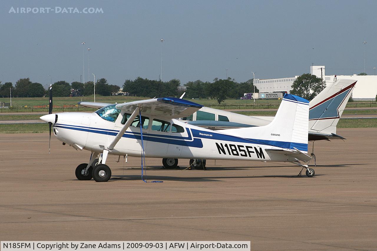 N185FM, 1976 Cessna A185F Skywagon 185 C/N 18503126, At Alliance Fort Worth
