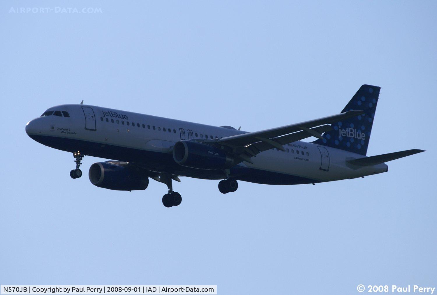 N570JB, 2003 Airbus A320-232 C/N 2099, 