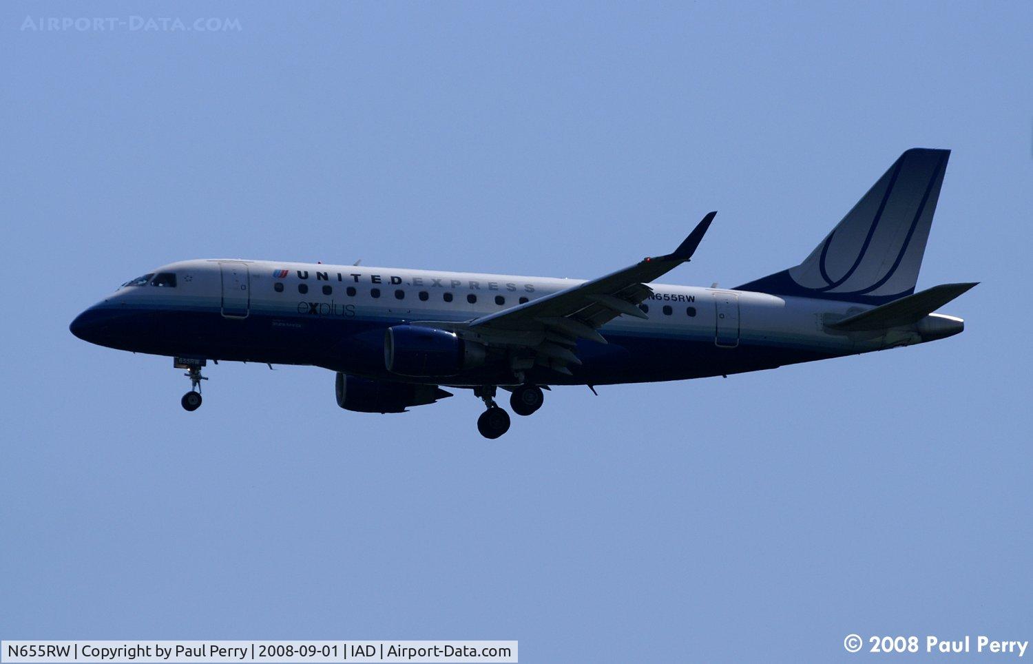 N655RW, 2005 Embraer 170SE (ERJ-170-100SE) C/N 17000105, No rest for this carrier, none at all