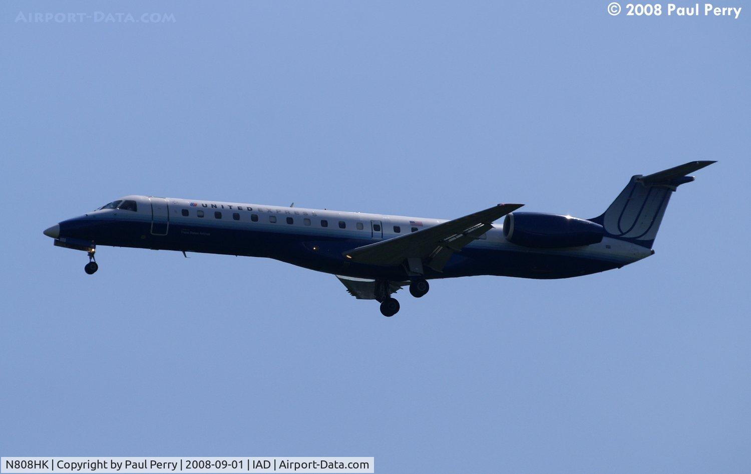 N808HK, 1999 Embraer EMB-145EP (ERJ-145EP) C/N 145157, Sharp looking girl from this angle