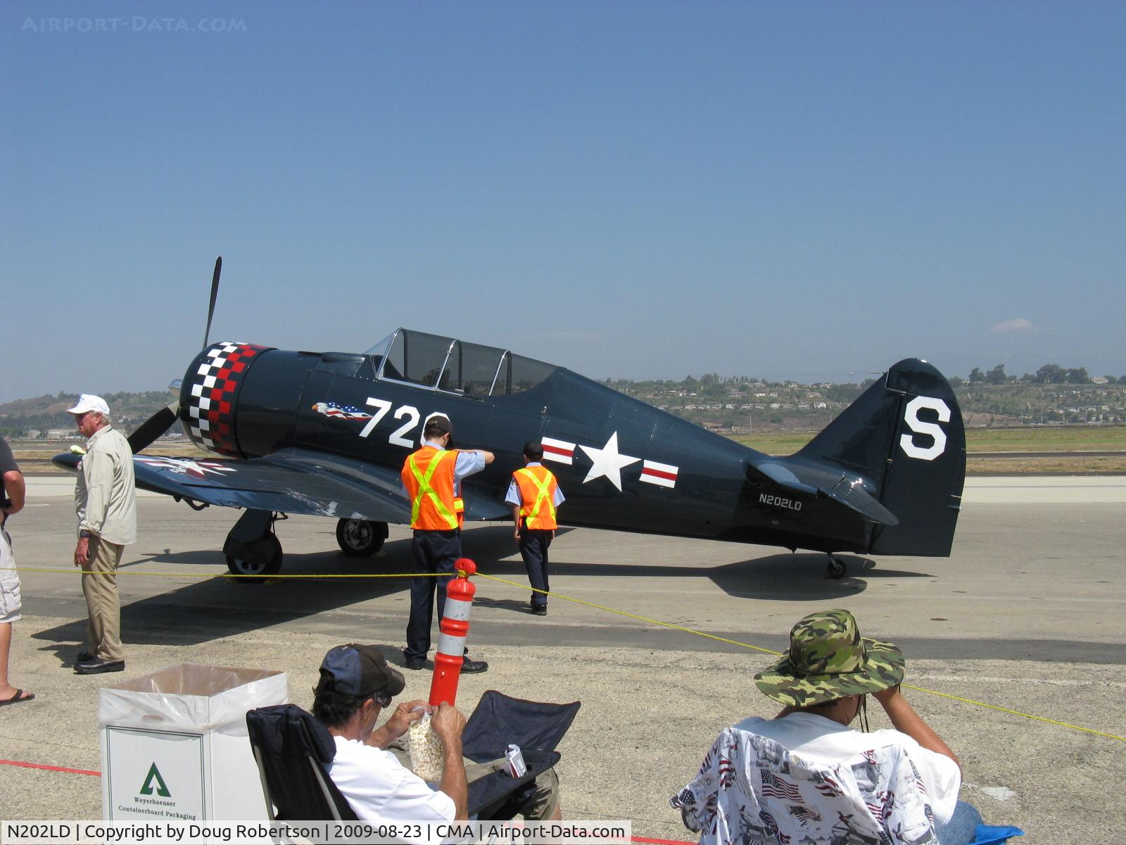N202LD, 1952 North American NA-50 (replica) C/N 20470, 1952 Canadian Car & Foundry HARVARD Mk. IV (NA-50), P&W R-1340 Wasp 600 Hp, Experimental and Exhibition class
