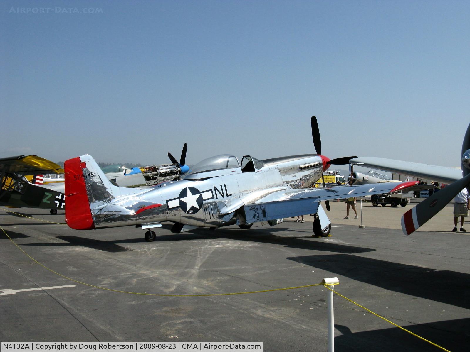 N4132A, 1944 North American P-51D Mustang C/N 122-40985, 1944 North American/Aero Classics P-51D MUSTANG, Rolls Royce V-1650-7 Merlin 1,695 Hp, Limited class