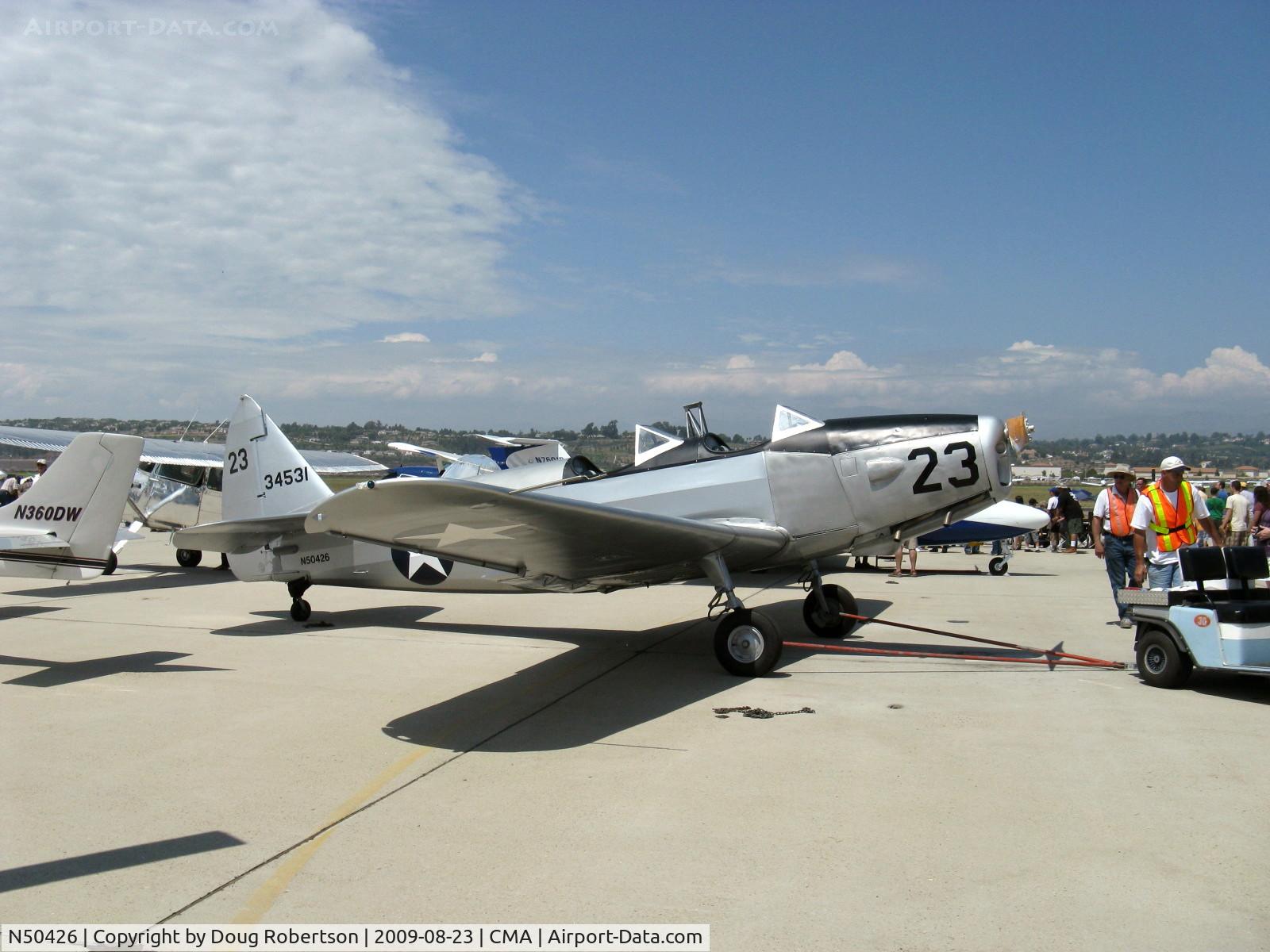 N50426, 1943 Fairchild M-62A-3 Cornell II C/N T43-5197, 1943 Fairchild M-62A CORNELL, Fairchild Ranger 6-440C-5 200 Hp