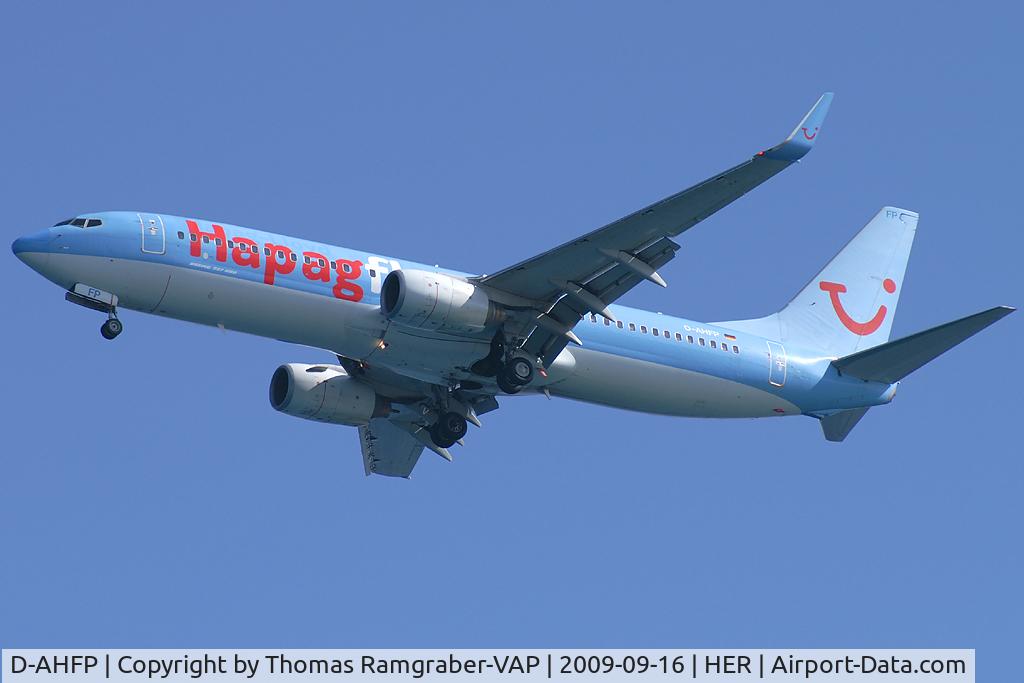 D-AHFP, 2000 Boeing 737-8K5 C/N 27988, Hapagfly Boeing 737-800