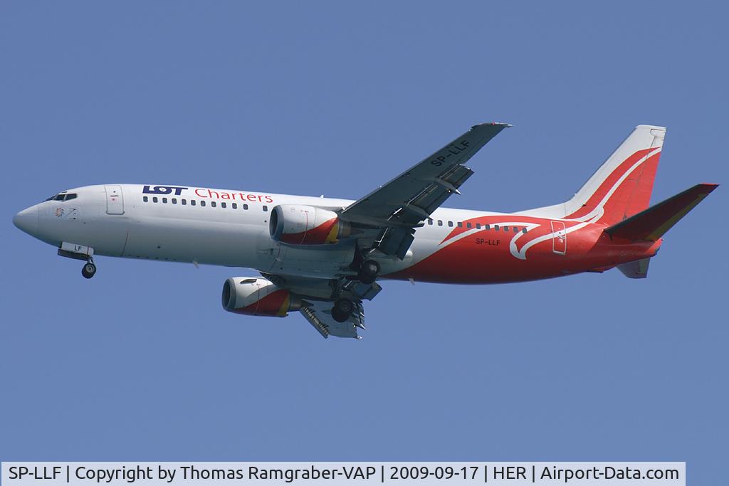 SP-LLF, 1997 Boeing 737-45D C/N 28752/2874, LOT Charters Boeing 737-400