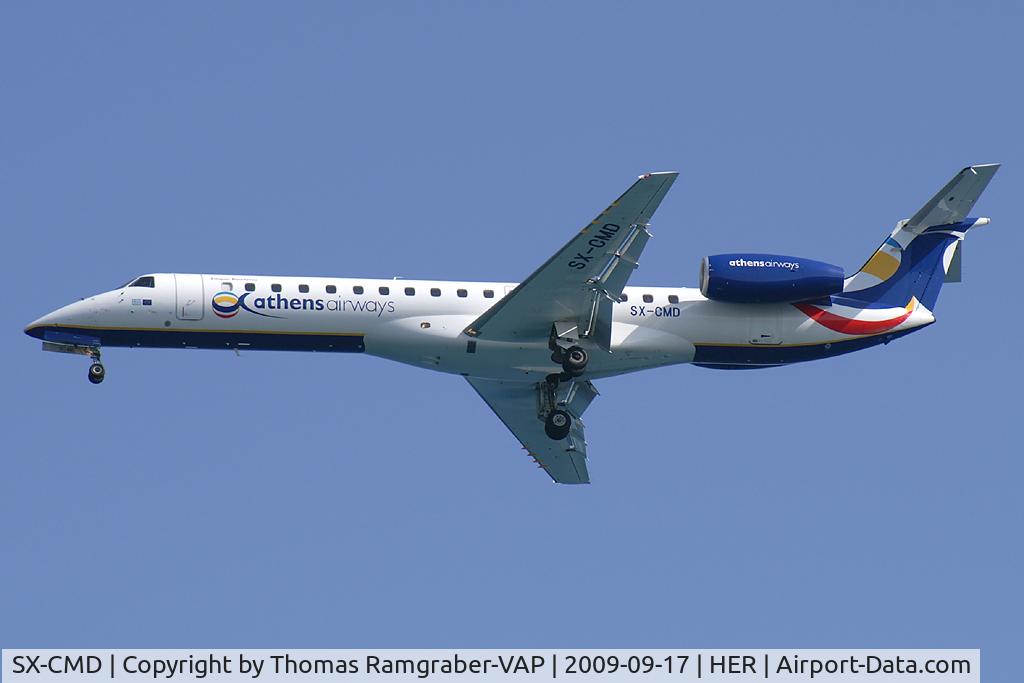 SX-CMD, 1999 Embraer EMB-145EU (ERJ-145EU) C/N 145196, Athens Airways Embraer 145