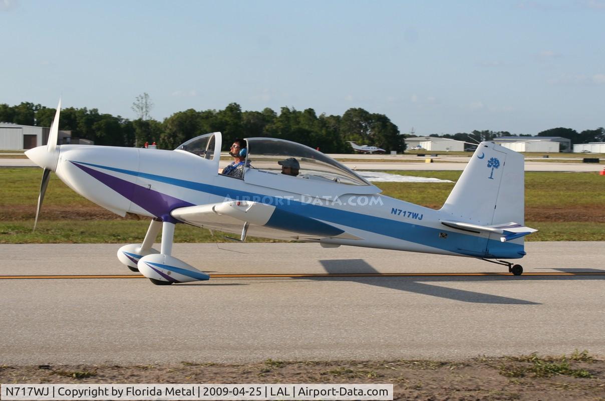 N717WJ, 2007 Vans RV-8 C/N 80989, Van's RV-8